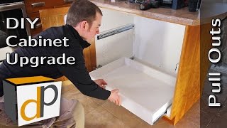 How to Build amp Install Pull Out Shelves  DIY Guide [upl. by Duer602]