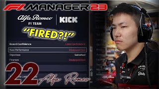 MY CAREER ON THE LINE F1 Manager 23  Part 22  Abu Dhabi GP [upl. by Anialam]