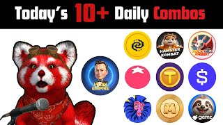 September 14 Daily COMBOS Hamster Kombat X Empire PixelTap amp 10 More [upl. by Ahnavas]