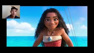 REACT MOANA 2🌊NOVO TRAILER E NOVA VILÃ [upl. by Clementina]