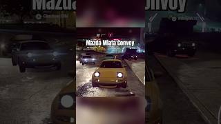 Mazda Miata Convoy in NFS Heat nfsheat needforspeed needforspeedheat mazda racinggames miata [upl. by Rizika931]