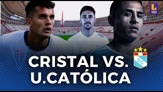 SPORTING CRISTAL VS UNIVERSIDAD CATÓLICA EN VIVO TARDE CELESTE EN EL ESTADIO NACIONAL POR LATINA [upl. by Hurwitz]