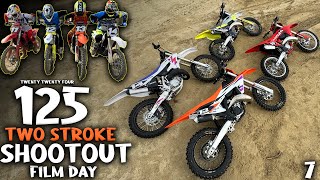 125 SHOOTOUT FILM DAY  DIRT BIKE VLOG 7 [upl. by Ralip121]