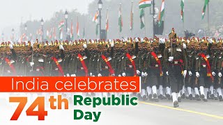 India celebrates 74th Republic Day [upl. by Senskell]