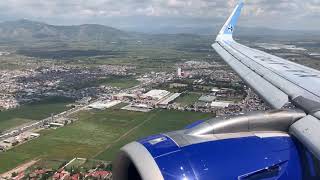 Interjet A320NEO Windy Landing in Leon Guanajuato Del Bajio [upl. by Clayberg779]