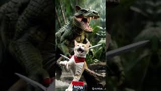 Crocodiles and cats sorts Crocodiles crocodilian cat dinosaurs kingkong fighting kingtower [upl. by Alvy]