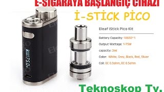 ELEKTRONÄ°K SÄ°GARAYA BAÅžLANGIÃ‡  ELEAF Ä°STÄ°CK PÄ°CO KÄ°T VE OPPO RTA ATOMÄ°ZER [upl. by Althee92]