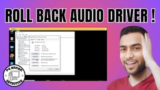 How to Roll Back Audio Driver Windows 10 [upl. by Wallach]