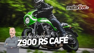 KAWASAKI Z900RS CAFÉ  TEST 2018 [upl. by Coppinger]