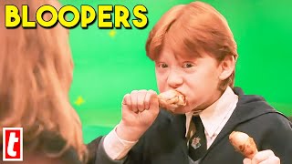 The Weasley Family Bloopers In Harry Potter [upl. by Lleihsad]