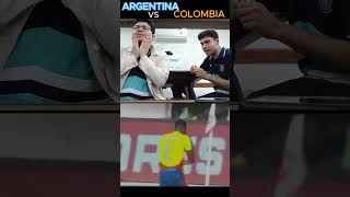 COLOMBIA VS ARGENTINA argentina colombia fifa shorts shortvideo goals [upl. by Carberry]