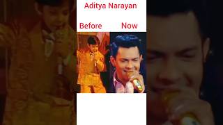 Aditya Narayan singing before and now 👈adityanarayan uditnarayan alkayagnik kumarsanu singing [upl. by Sivatco]