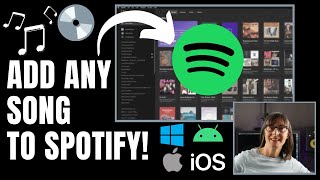 How To Add Your Own Music Tracks to Spotify  MacPCAndroidiOS [upl. by Zumstein]