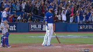 Jose Bautista Bat Flip With Titanic Music [upl. by Ynnus]