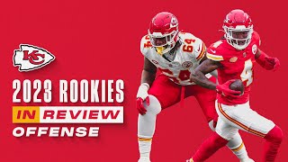 Rookies in Review Offense  2023 NFL Season  Kansas City Chiefs [upl. by Idnib645]