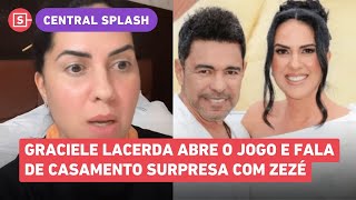 Graciele Lacerda não gostou de casamento surpresa com Zezé di Camargo Saiba o que ela falou [upl. by Martha]