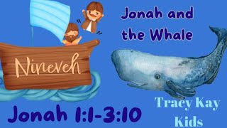 Jonah and the Whale Bible Story Childrens Ministry [upl. by Laefar73]