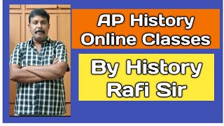 Online AP History Classes By History Rafi Sir [upl. by Adniroc727]