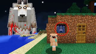 BEBÉ NOOB vs CREEPYPASTA EL HOMBRE CABRA 😱 en MINECRAFT TROLL  ROLEPLAY [upl. by Ario]