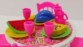 8 Minutes Satisfying with Unboxing Cute Pink Toys Hello Kitty Kitchen Set ASMR Playset Cooking Game [upl. by Erv]