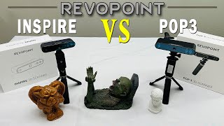 Revopoint POP3 VS Inspire 3D Scanner  How Do They Compare [upl. by Grantham]