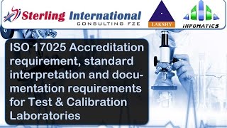 ISO 17025 Accreditation Requirements for NABL UKAS ENAS Certificate for test amp calibration labs [upl. by Claribel]