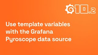 Using template variables in Grafana Pyroscope [upl. by Drais]