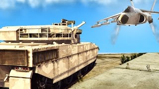 TANKS vs HYDRAS GTA 5 Funny Moments [upl. by Ahtelahs]