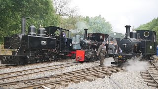 Apedale Valley Narrow Gauge Preserved Steam Railway Tracks To The Trenches 2018 Part 1 [upl. by Ahsekar]