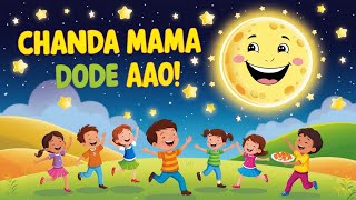 Kids Rhymes  Kids Videos चंदा मामा  Chanda Mama Dur Ke  Hindi Rhyme Hindi Song  Kids Song [upl. by Hew]