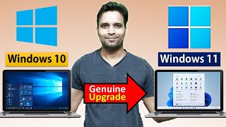 Windows 10 to Windows 11  Genuine Upgrade StepByStep [upl. by Audsley]