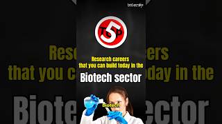 Top 5 HighDemand Biotech Research Areas to Advance Your Career research biotech career [upl. by Aric262]