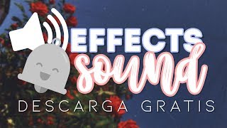 LOS MEJORES EFECTOS DE SONIDO PARA TUS VÍDEOS  Sound Effect Youtuber Popular  NatampDani [upl. by Nara516]