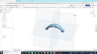 Ejemplo de solevación en Onshape [upl. by Ekard]