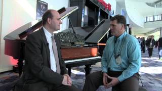 Piano Tastings Ep 8 The Grotrian Piano at NAMM [upl. by Tsenrae]