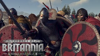 INSANE THRONES OF BRITANNIA BATTLE  Total War Thrones of Britannia Multiplayer Battle [upl. by Ardnosak]