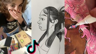 BEST ALT Drawing ART  TikToks Compilation 1 [upl. by Anelak]