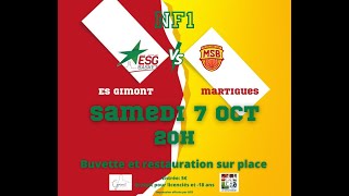 ES Gimont vs Martigues [upl. by Pytlik]