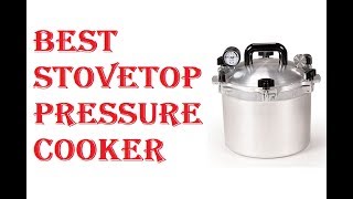 Best Stovetop Pressure Cooker 2021 [upl. by Mavilia]