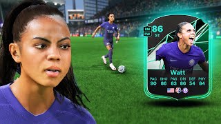 86 NEW FOUNDATION EVOLUTION ALLY WATT PLAYER REVIEW  EA FC 25 ULTIMATE TEAM [upl. by Ttessil]