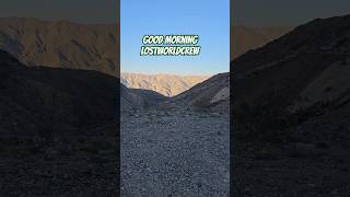 Good Morning From the Panamint Mountain Range [upl. by Aiseneg]