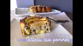 Gâteau aux pommes healthy [upl. by Ahsaelat]