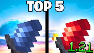 Top 5 PvP Texture Packs For Minecraft Bedrock 121 [upl. by Aksehcnarf]