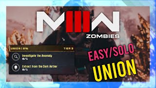 NEW Union Act 4 Story Mission  MW3 Zombies GUIDE  QuickSolo  MWZ Mission Tutorial [upl. by Joon]