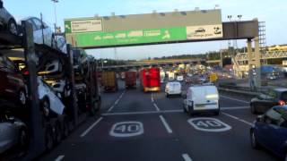 Time lapse driving Dartford Crossing in London [upl. by Hancock575]