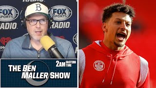 Ben Maller  I Dont Believe Patrick Mahomes Defense of Kadarius Toney [upl. by Kohcztiy]