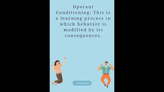 Operant Conditioning [upl. by Mychael]