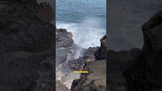 Halona Blowhole  Isla de Oahu Hawaii [upl. by Ettenaj]