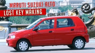 Maruti Suzuki Alto Lost Key Making using TM100  ID 65 Chip  EEPROM Programmer [upl. by Ilac99]