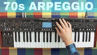 BEHRINGER DEEPMIND 12 CLASSIC ANALOG ARPEGGIATOR SOUND DESIGN TUTORIAL  Synthesize This Ep19 [upl. by Justicz472]